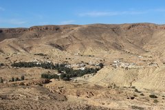 Dörfer im Dahar-Gebirge