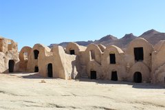 Alte Wohnhöhlen in Tunesien