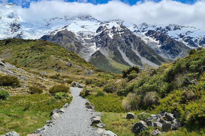 Hooker Valley Track in Neuseeland