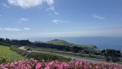 Strasse bei Sete Cidades