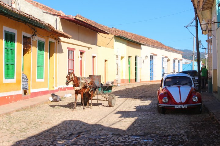 Strassenszene in Trinidad, Kuba