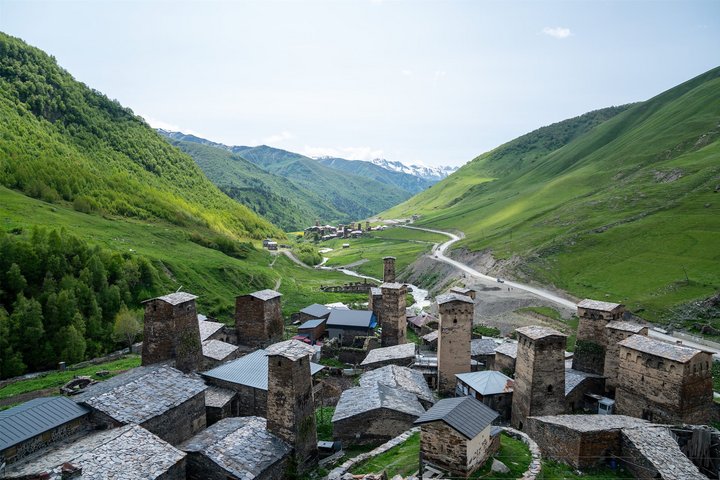 Wehrtürme von Uschguli in Georgien