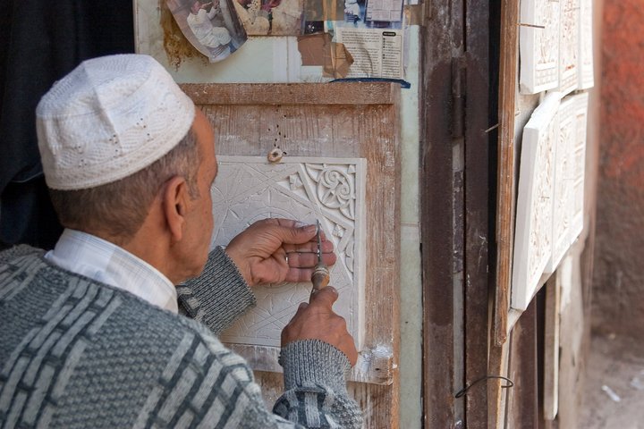Marokkaner bei der Arbeit