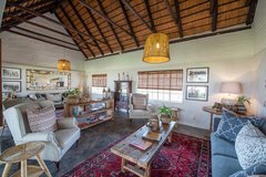 Lobby der Makuwa Safari Lodge