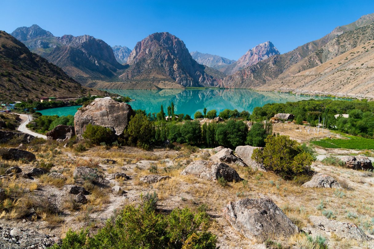Iskanderkul in Tadschikistan