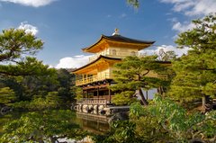 Der goldene Tempel - Kinkaku-ji in Kyoto - Japan