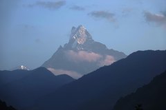 Der heilige Machapuchare - auch Fishtail Mountain genannt