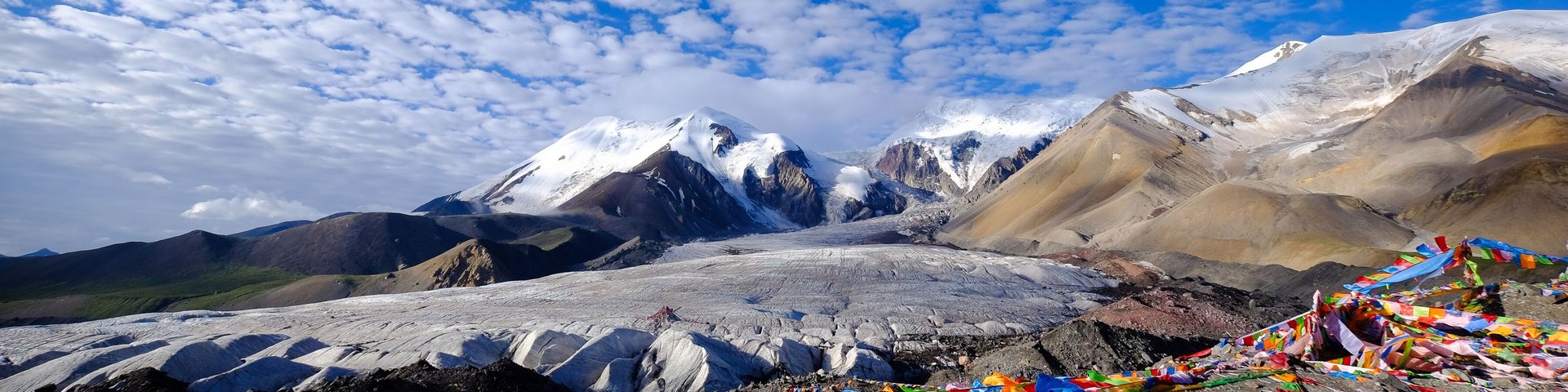 Heiliger Berg Amnye Machen mit Gletscher