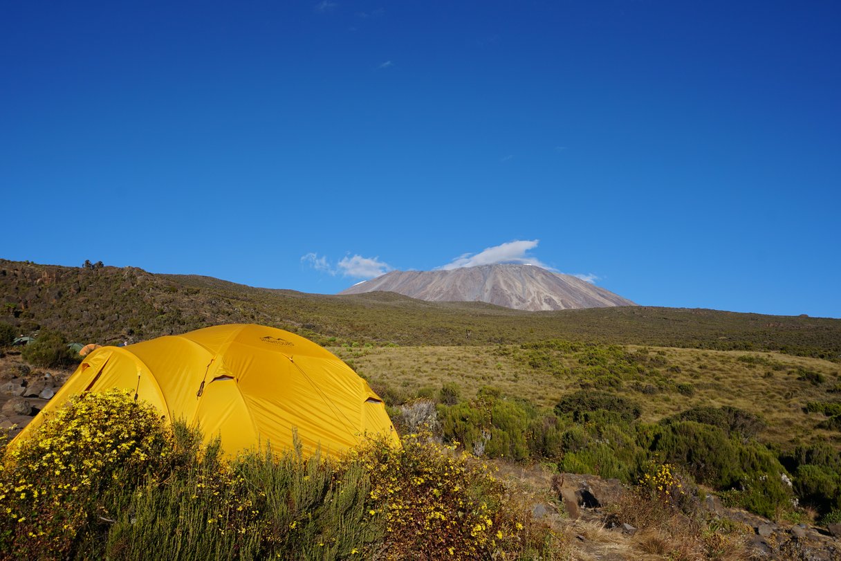 Zeltlager am Kilimanjaro