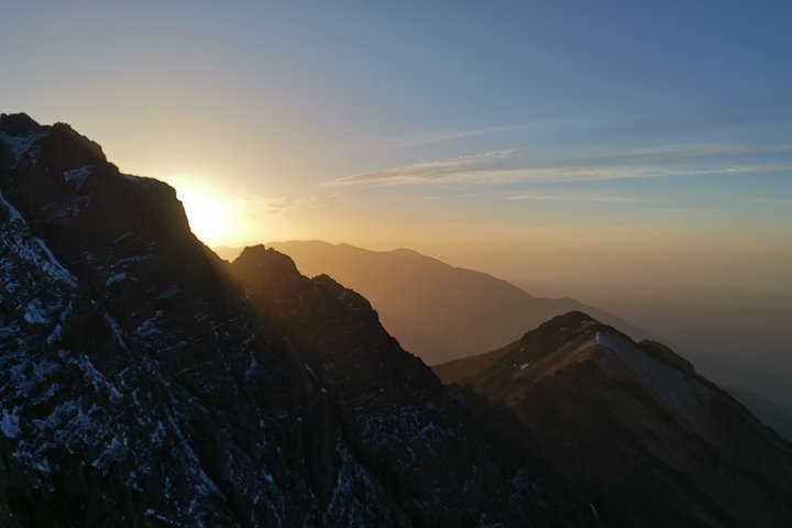 Jebel Toubkal-Sonnenaufgang