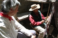 lokale Weber Handwerkskunst im Norden Argentiniens