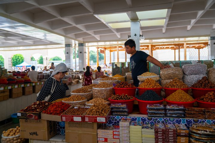 Siyob-Basar in Samarkand