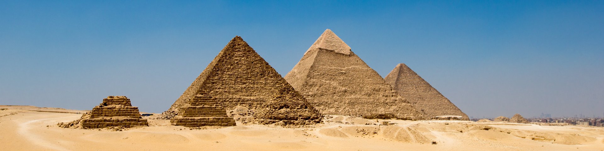 Pyramiden von Gyzeh in Ägypten
