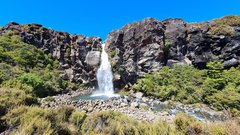 Taranaki Wasserfall in Neuseeland