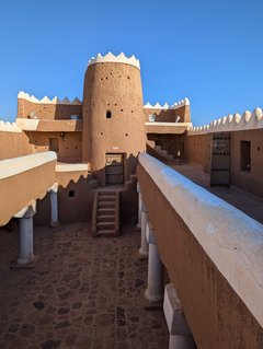 Innenhof vom Fort in Hail