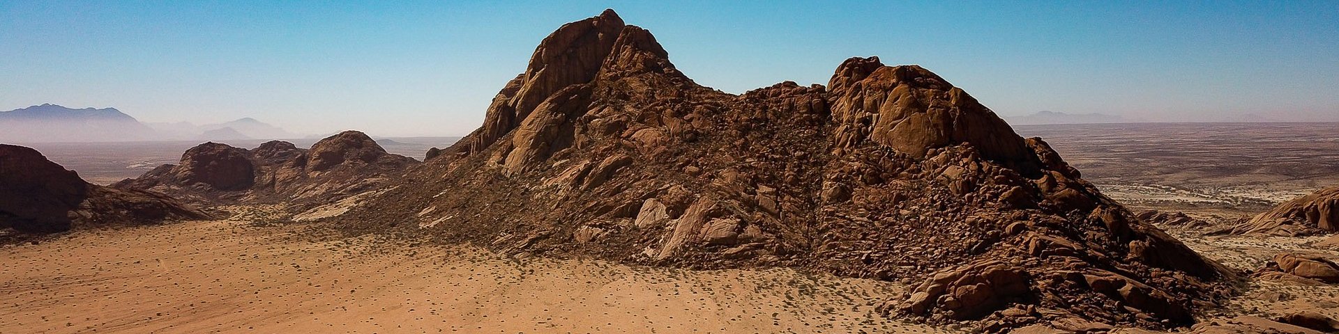 Blick auf Spitzkoppe Namibia