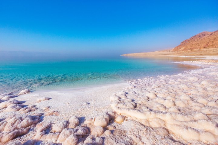 Am Toten Meer in Jordanien