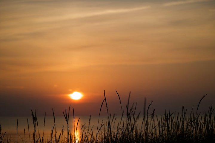 Sonnenuntergang in Estland