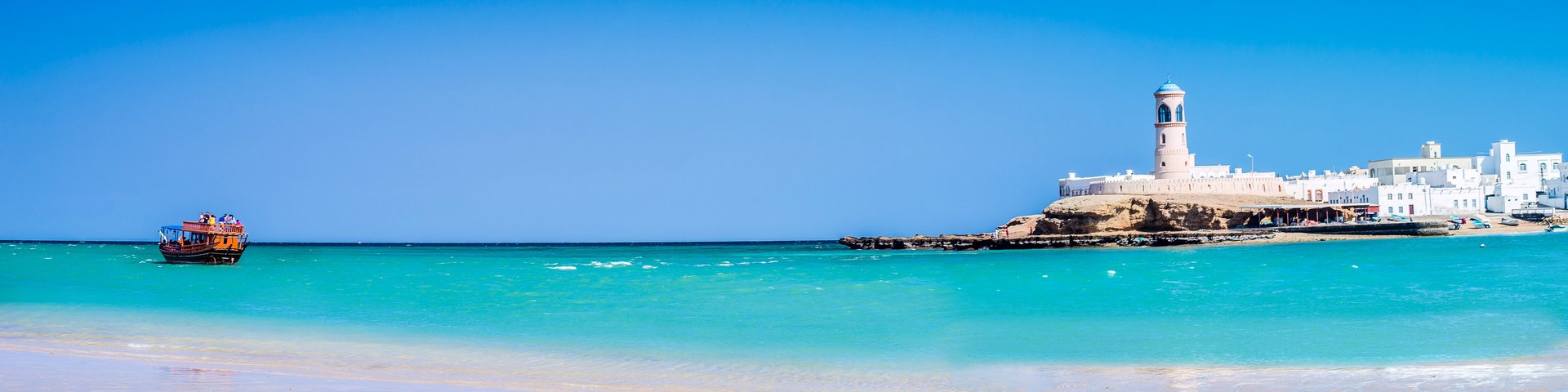 Meereslandschaft von Sur Meereslandschaft von Sur in Oman