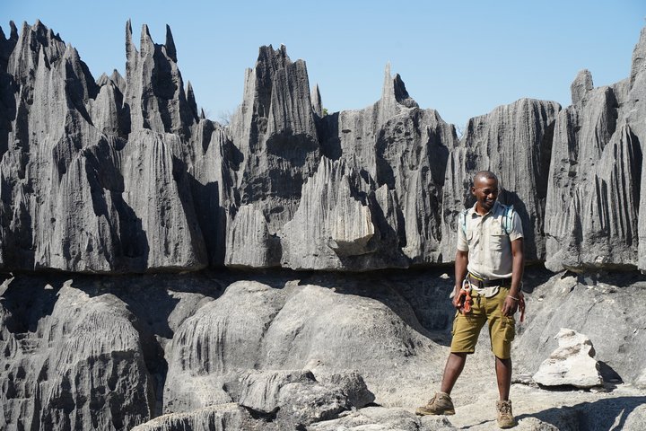 Guide im Tsingy de Bemaraha-NP