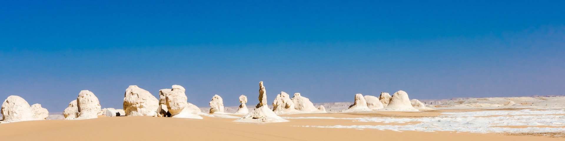 Landschaftsbild Weisse Wüste