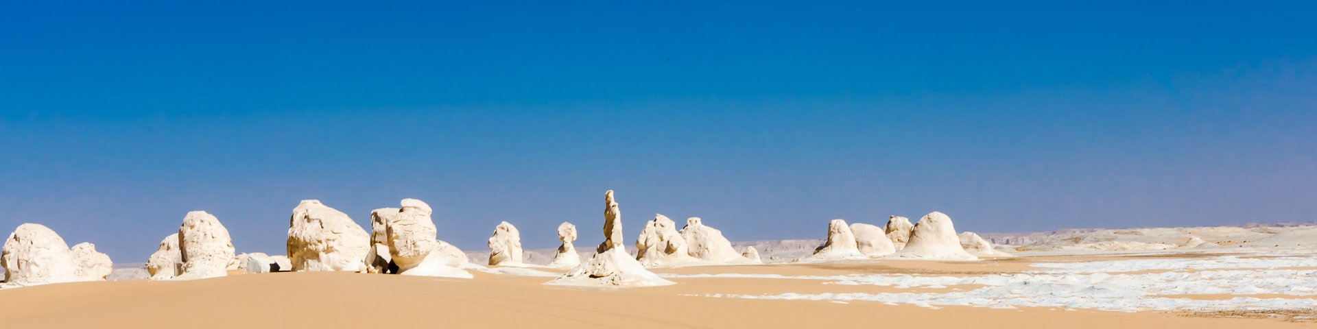 Landschaftsbild Weisse Wüste
