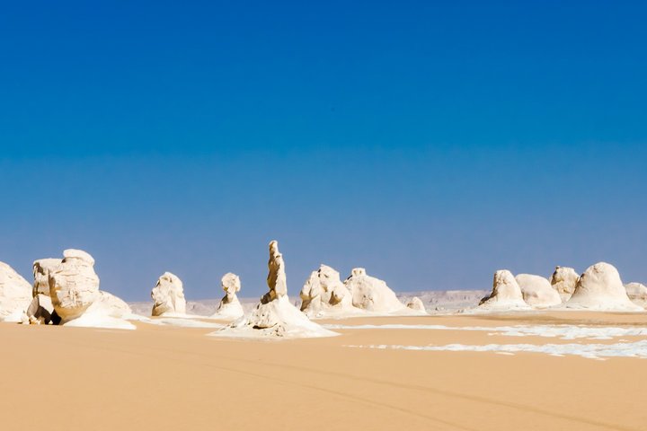 Landschaftsbild Weisse Wüste