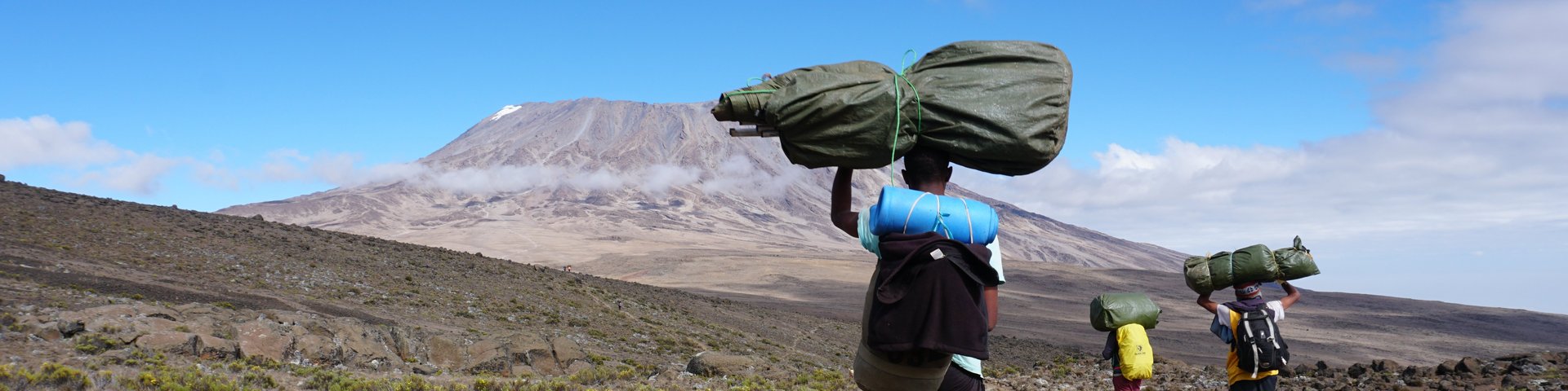 Gepäckträger am Kilimanjaro Gepäckträger am Kilimanjaro