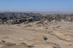 Mondlanschaft in Namibia