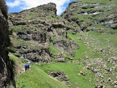 Wanderung Drakensberg Amphitheatre