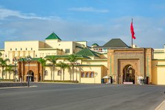 Königspalast in Rabat in Marokko