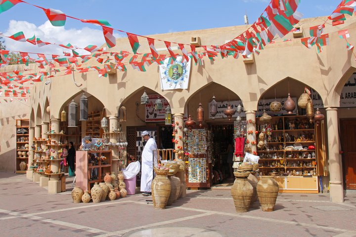 Souvenirstände im Oman
