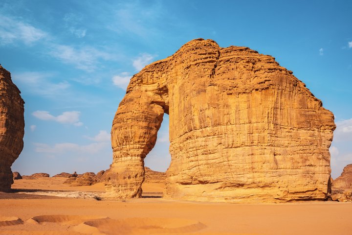 Elefant Rock in der Wüste