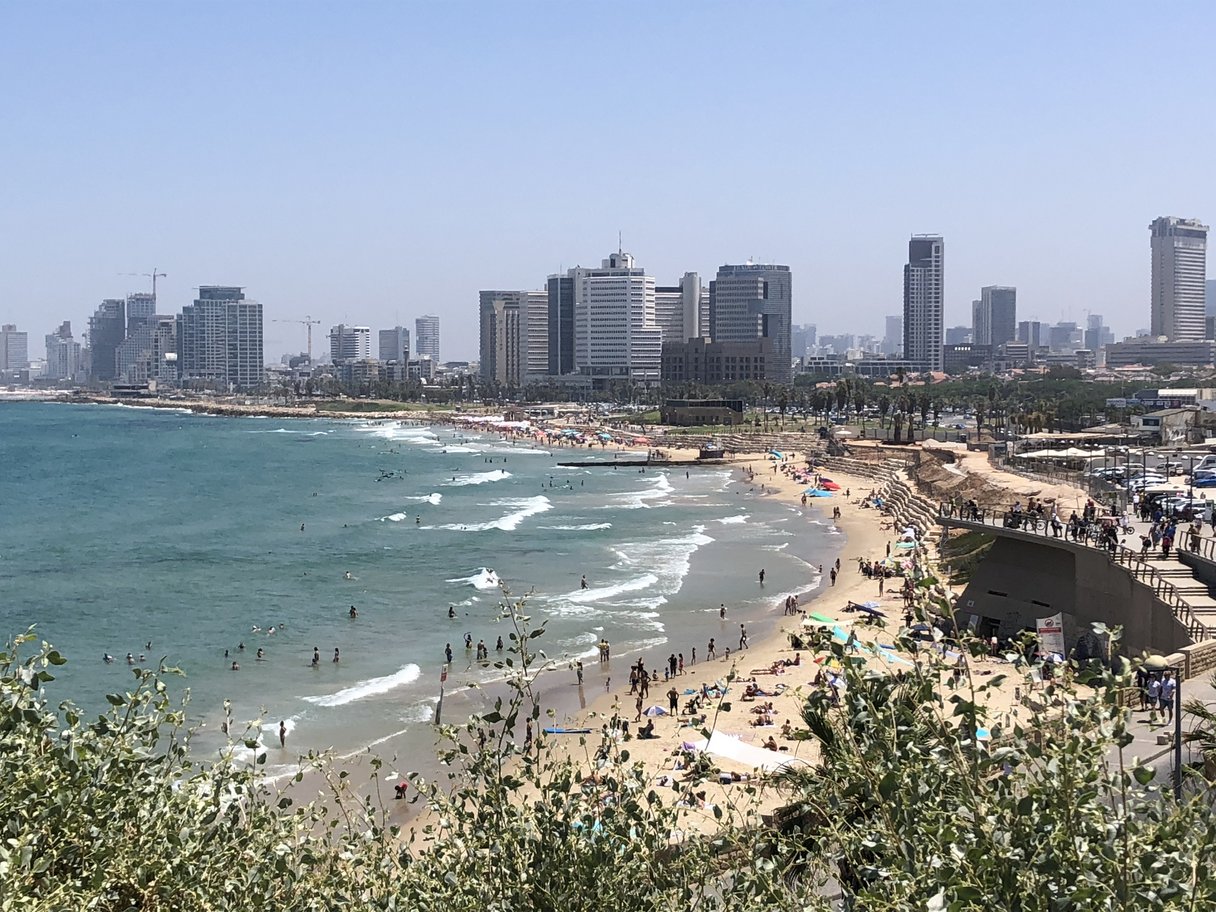 Strandleben in Tel Aviv