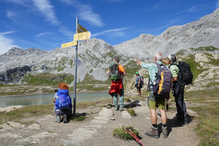 Wandergruppe Schnidejoch