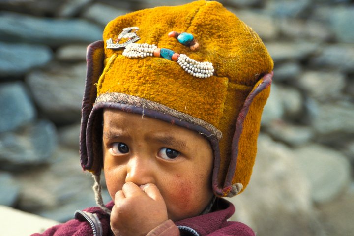 Schöne Begegnungen mit Kindern in Zanskar - Ladakh
