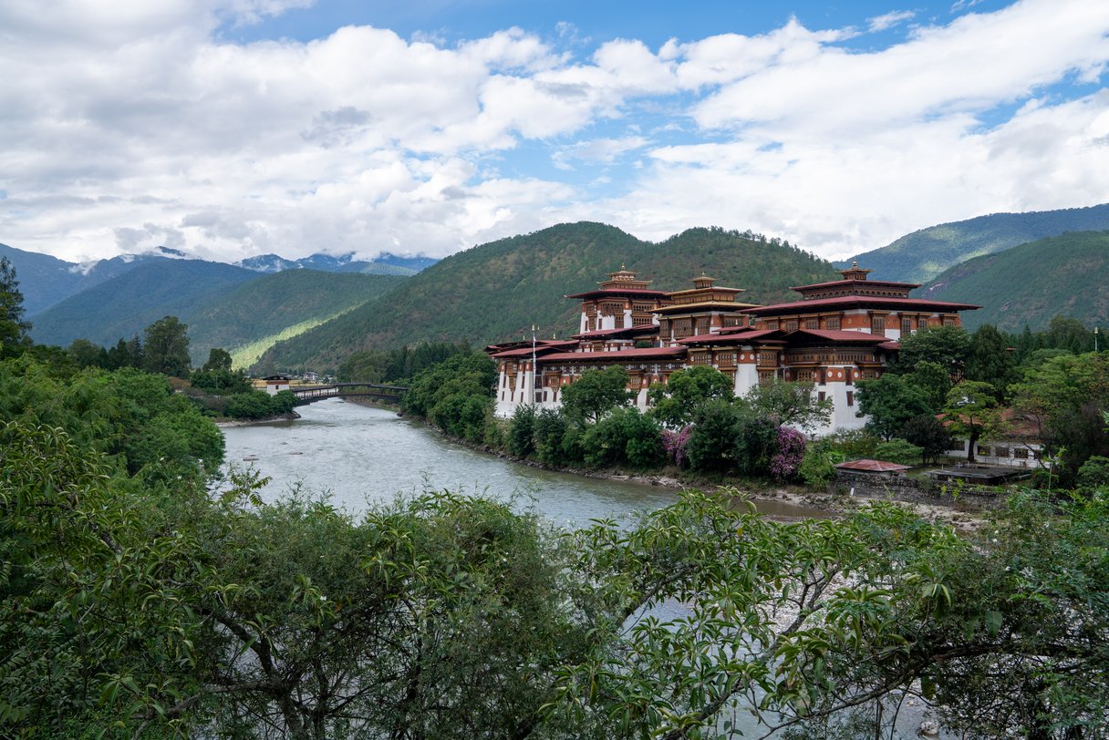 Punakha Dzong in Bhutan
