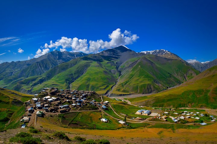 Landschaft in Aserbaidschan