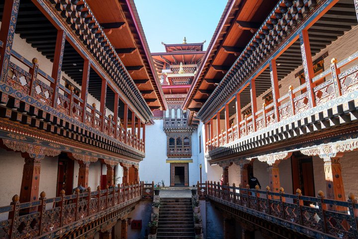 Wangdue Phodrang Dzong in Bhutan
