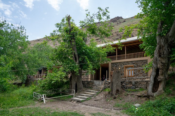 Gästehaus in den Nurata-Bergen von Usbekistan