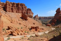 Charyn-Canyon in Kasachstan