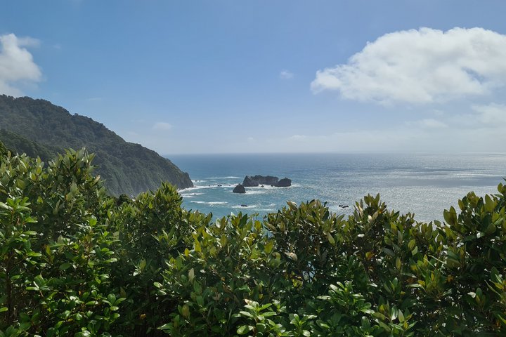 Knights Point Lookout in Neuseeland
