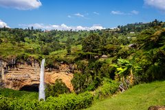 Sipi Falls im Mount Elgon Nationalpark