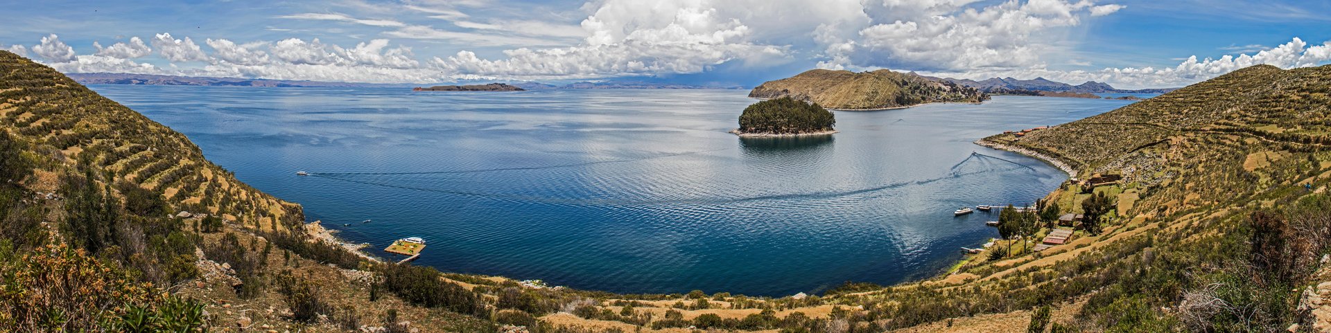 Sonneninsel beim Titicacasee in Bolivien