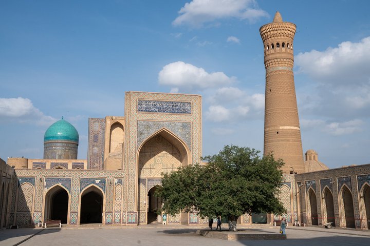 Kalon-Moschee und Minarett in Buchara